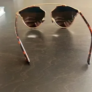 Dior So Real Tri Rainbow Rare Sunglasses dior sunglasses so real Tri Rainbow Lens Tortoise Arms Open  main image 2